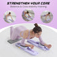 Pilates Equipment, Pilates Board - Multifunctional Pilates Reformer, Reformer Pilates Machine with Reps,Kcal & Timer Display, Home Pilates Kit with Resistance Bands - Workout Sets for Women