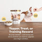 Superfood Nuggets- Premium, Freeze-Dried raw Dog Food Topper or Treat. Powerful Nutrient-Dense Ingredients. No Artificial additives. Duck and Kale Formula 8oz - 4pk Bundle