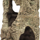 Reptile Terrarium Hideout Decor, Resin Wood Hide Decor for Reptiles, Fish, Amphibians, Small Animals (Large)