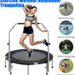 Trampoline, Portable Fitnes Foldable Trampoline in-Home Mini Rebounder, Exercise Trampoline for Kid/Adults, 40" Max Load 330lbs