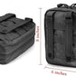 EMT Pouch MOLLE Ifak Pouch Tactical MOLLE Medical First Aid Kit Utility Pouch Carlebben (with Medical Supplies)