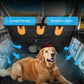 Kohree Dog Car Seat Cover for Medium Large Dogs, Hard Bottom Dog Car Seat Cover for Back Seat Waterproof 600D Car Hammock for Dogs Pet Back Seat Extender for Cars SUV Truck-Upgraded Version