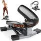 Sportsroyals Stair Stepper,Twist/Mini Stepper for Exercise at Home,Step Machine with Resistance Bands for Full Body Workout, 350lbs+ Capacity