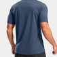 G Gradual Men's Workout Shirts Quick Dry Athletic Running T-Shirts Lightweight Moisture Wicking Short Sleeve Sports Gym Tops