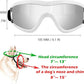 Small Dog Sunglasses with Adjustable Strap UV Protection, Winproof Puppy Sunglasses, Suitable for Dogs Eyes Protection，Soft Dog Goggles