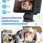 Wireless Baby Car Camera with 1080P Advanced Night Vision and 32H Battery, No Wi-Fi Needed Easy Setup Car Baby Monitor with Video Recording Adjustable Angle, Newborns Travel Essentials Gifts