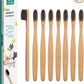 H&H Pets Bamboo Toothbrush Set for Dogs and Cats - Ultra Soft Bristles & Biodegradable Wooden Toothbrush, Puppy Supplies, Dog Dental Set, Eco-Friendly Pet Supplies (Small; 8-Count Pack)