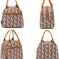FlowFly Insulated Lunch Cooler Bag - Tote Bag Organizer for Women/Men, Red#3D