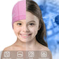 COOLMATE Fabric Swim Cap for Adult Women Men Kid 3 4 6 8 14 16, Silicone Water Resistant Layer, Cloth Swim Cap Gifts for Swimmers, Lightweight for Pool, Lap Swimming (1 pc)