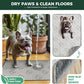 FXW Washable Pee Pads for Dogs, Puppy Pads with Super Absorbent, Specifically Designed for 18inch Cages, 17" × 11" Rectangle, Khaki, 1 Pack