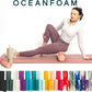 Oceanfoam Tidal Roller - Cotton Candy - Muscle Massage Foam Roller for Back Pain & Stretching - Firm and Ergonomic Wide Wave Textured - Yoga, Athletics, & Wellness - Full Size, 20" x 5"