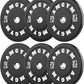 2 Inch Bumper Plates，10-500lbs，Barbell Rubber Olympic Weight Plates Set for Home Gym, Strength Training & Weight Lifting, Multiple Options Colors