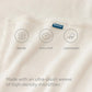 Bedsure Fleece Throw XL Blanket Cream - 300GSM Soft Lightweight Plush Cozy Blankets for Bed, Sofa, Couch, Travel, Camping, 50x70 inches