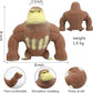 Stretchy Glue-Sand Filled Rubber Gorilla Soft Latex Decompression Doll Toy, Animal High-Elastic Stretchable, Adults' Decompression Toy