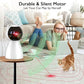 Cat Toys [2025 Newly Upgraded] Real Random Trajectory Rechargeable Motion Activated Cat Laser Toy Automatic,Interactive Cat Toys for Indoor Cats/Kitten/Dogs