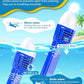 QingSong Kids Snorkel Mask Full Face, Snorkeling Set with Camera Mount, Foldable 180 Degree Panoramic View Snorkeling Gear Anti-Fog Anti-Leak
