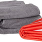Dock & Bay Beach Towel - Quick Dry, Sand Free - Compact, Lightweight - 100% Recycled - Includes Bag - Cabana - Waikiki Coral Red - Large (160x90cm, 63x35)
