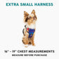 Embark Adventure Dog Harness, No-Pull Reflective Trim Dog Harness for Small, Medium & Large Dogs - Heavy Duty Oxford, 2 Leash Clips & Gel Lined Handle. Soft & Padded Puppy Dog Vest for Any Breed