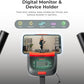 Sunny Health & Fitness Stair Stepper w/Handlebar, Extended Step Range Climber Machine for Legs, Core and Glute Workouts, Connection with Free SunnyFit App