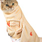 Cat Grooming Wrap,Anti-Escape Cat Wrap for Grooming,Self-Adherent Soft Cat Blanket to Wrap,Clip Nails, Anti-Bite, Anti-Scratch,Cat Calming Wrap,Cat Burrito Wrap,Swaddle Wrap Pet Tool