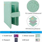 Melsbrinna Rfid Passport Holder for Travel women/Men, Cute Passport Wallet Rfid Blocking Card Slots, Rfid Passport Cover/CaseTravel Wallet, Passport Book Holder (1, Green4)
