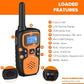 Wishouse Walkie Talkies for Adults Long Range-Rechargeable 4 Pack 2 Way Radios, Hiking Accessories Camping Gear Xmas Birthday Gift for Kids Family with Lamp,SOS Siren,NOAA Weather Alert,Easy to Use