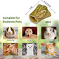 Fhiny Rabbit Chew Toys, 8 PCS 2" Natural Papaya Wood Chew Sticks Guinea Pig Treats for Dental Care Bunny Treats for Rabbits Small Pet Molar Snacks for Bunny Guinea Pig Chinchilla Hamster Gerbil