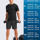 G Gradual Men's Workout Shirts Quick Dry Athletic Running T-Shirts Lightweight Moisture Wicking Short Sleeve Sports Gym Tops