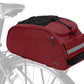 MOSISO Bike Rack Bag, Waterproof Bicycle Trunk Pannier Rear Seat Pouch Cycling Bike Carrier Backseat Storage Luggage Saddle Shoulder Bag