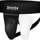 Groin Protector Cup Kickboxing Boxing Muaythai MMA Groin Guard, Jockstrap Karate Training, BJJ Protection, Soccer, Basketball Removable TPE Cup with Silicone Cushioning
