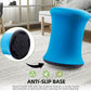 ADHD Wobble Stool, Yoga Ball Chair, Ergonomic Active Sitting Stool for Adults,Kids, Improves Focus, Posture Balance Adjustable Height, Non-Slip Base for Home, School, Exercise, Yoga (Blue)