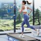 Foldable Treadmill with 10% Incline Upgrade 3.5HP Low Noise Walking Pad Treadmill with Handle Bar Rayspace 4 in 1 Portable Under Desk Treadmills for Home/Office, 350Lbs Capacity, APP & Remote Control