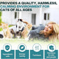Cat Calming Diffuser 6 in 1 Multicat Calming Pheromones Diffusers Relief Stress Anxiety Fighting Scratching 90 Days Calm Relaxing Pheromone for Cats kit 48ml Refill Fits All Common Diffuser Plug In