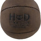 Hide & Drink, Stress Ball, Relieve Fidgeting and Anxiety, Exercise Hand, Squishy Tension Accessory, Great for the Office, Classic Style, Full Grain Leather, Handmade, Bourbon Brown