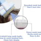 Cat Comb Pet Comb Self Cleaning Upgraded Cat Brush for Long Haired Cats & Dogs, Blue