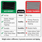 The Snake Trainer - Lightweight Stickhandling Training Tool - Hockey Training Equipment for Puck Control, Reaction Time and Coordination - Portable, Durable and Adjustable