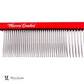 Warren London Detangling Strong Comb for Dogs | 10 inches | Comfort Control Durability and Detail for Small Medium Large Dogs | Ergonomic Dog Cat Grooming Pet Supplies Deshedding Mat Tool