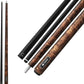 RHINO G-w Series Pool Cue - Amboyna, Bocote, Ebony, Snakewood, Thuya - 3/8-8 Joint - 12.5 mm Tip Diameter