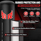 Standing Punching Bag for Adults, Upgrated Base Heavy Bag with Stand Boxing Training Equipment with MMA Gloves and Pump, 0.7mm Thickening Material Kicking Bag for Home Gym Workout Muay Thai Fitness
