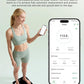 arboleaf Smart Scale for Body Weight and Fat, Bluetooth Digital Bathroom Scale, Body Composition Analyzer with App, 14 Metrics Include BMI, 400lb Capacity(Black)