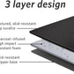MICRODRY Deluxe Fitness Exercise Yoga Mat for Home & Gym, Extra Thick for High Impact Training, Multi Layered Skid Resistant Surface, Odor Neutralizing with Carrying Strap