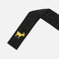 SLEEFS Goat Emoticon Black Thin Football Towel