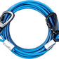 Tie Out Cable for Yards - 10FT Heavy Duty, Chew Proof for Large Dogs Up to 125lbs, Durable for Camping or Yard