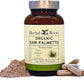 Herbal Roots Organic Saw Palmetto Capsules | 1,000mg per Serving | 60 Organic Vegan Capsules