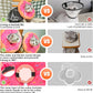 BEAUTYZOO Cat Cone Collars Soft, Cat Recovery E Collars After Surgery to Stop Licking, Adjustable Elizabeth Circle Collar Cute Pet Donut Pillow for Cats Kitten Small Dogs, Pink M
