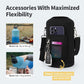 One Gallon Water Bottle Insulated, Triple Wall Vacuum Cold for 48 Hrs & Leak-proof & Non-BPA, 128oz Large Sports Stainless Steel Water Jug with Paracord Handle Straw Spout Lids & DIY Stickers