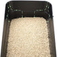 Sfozstra Open Litter Box, High Side Sifting, Secure and Odor Control, Removable, Easy to Clean for Cats Up to 8 Pounds (Black Small)