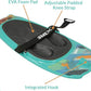 Xspec Kneeboard with Hook Strap for Knee Surfing Boating Waterboarding Kneeling with Padded Foam Surface for Kids, Teens & Adults