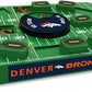 Pets First NFL Denver Broncos Large Puzzle Toy, New Size, Interactive Dog Treat & Slow Feeding Toy