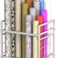 Blueprint Storage Rack, Blueprint Holder with Wheels, Used for Storing Blueprint/Carpet/Map/Poster/Architectural Construction Plan, 20 Slots, 2 Brakes, Silent wheel for Home, Office, School(Black)
